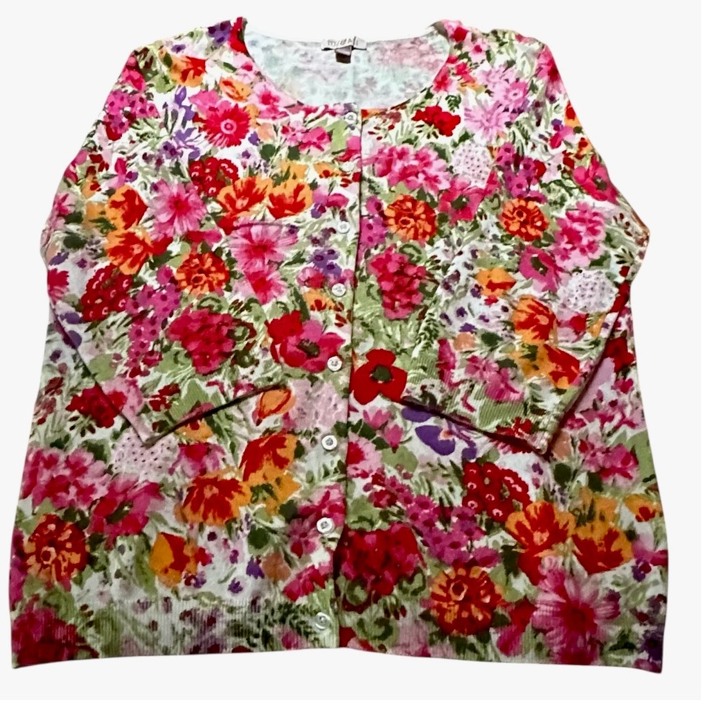 Roz & Ali Pastel Floral Top